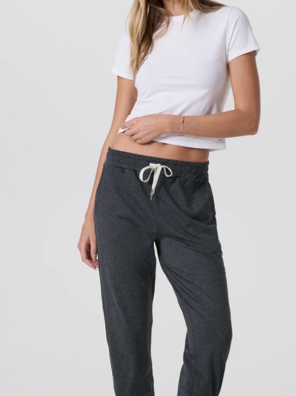 Vuori Charcoal Drawstring Track Pants